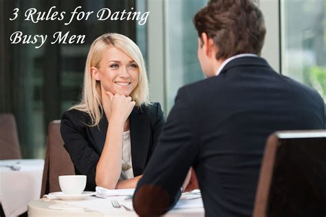 dating a busy successful man